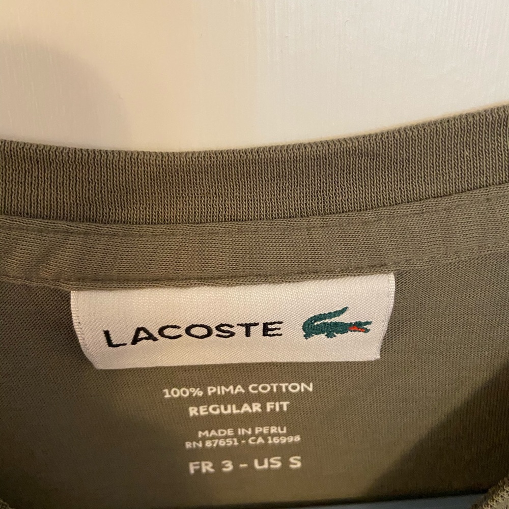 Small Lacoste Basic Tee - image 2